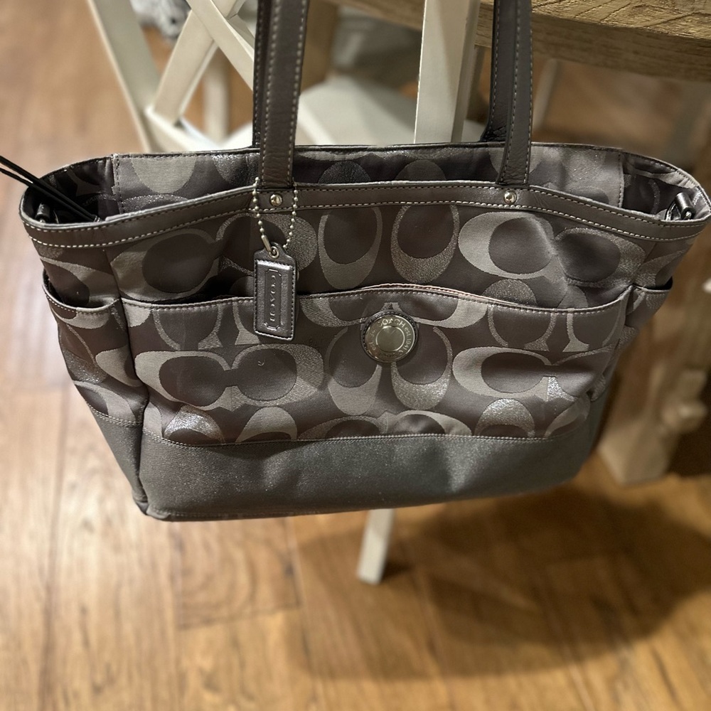 Coach diaper bag